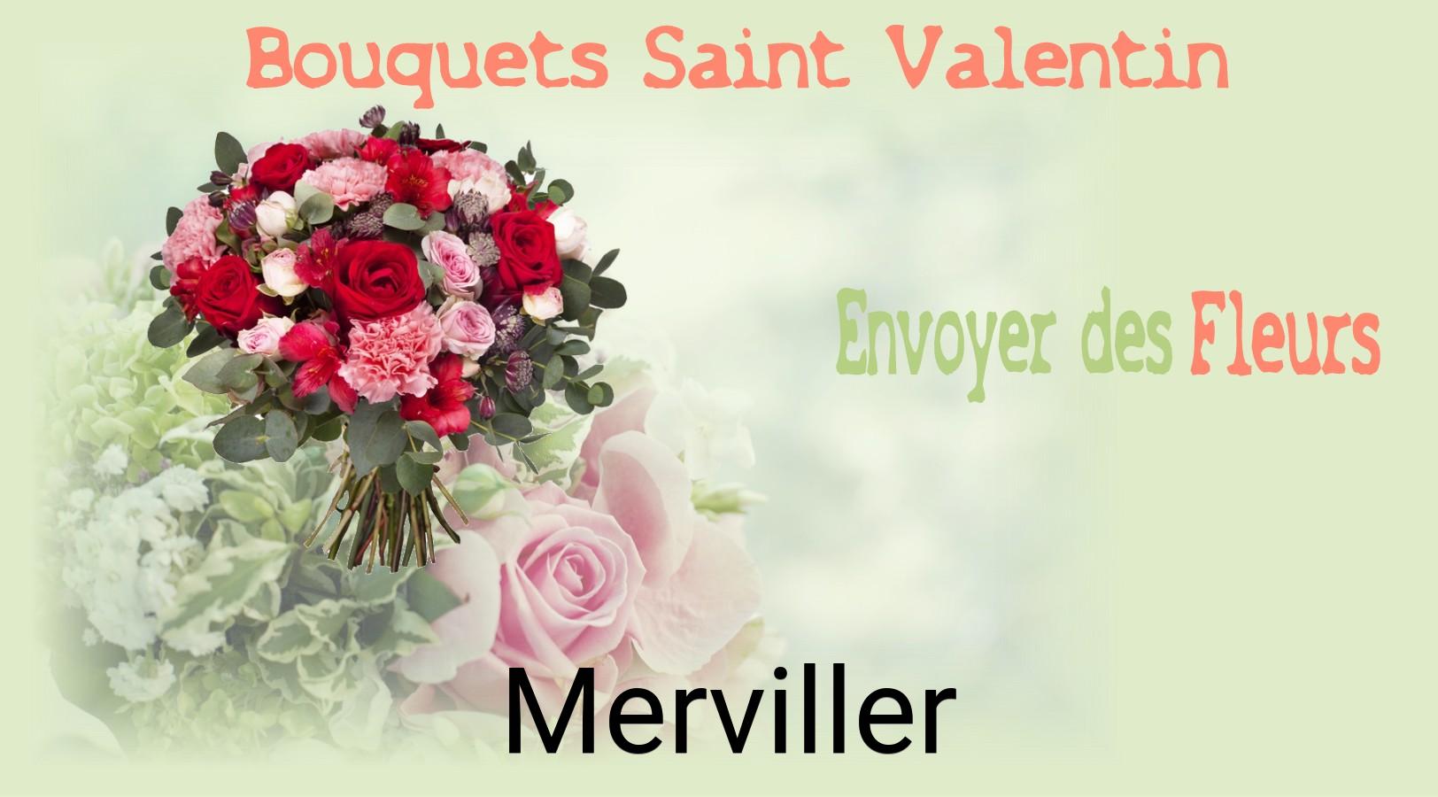 Roses de Saint-Valentin livrées à Merviller